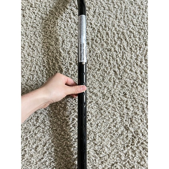 Adjustable Medline Bariatric Heavy‎ Duty Cane with Offset Handle,hold 300 lbs - Picture 3 of 7